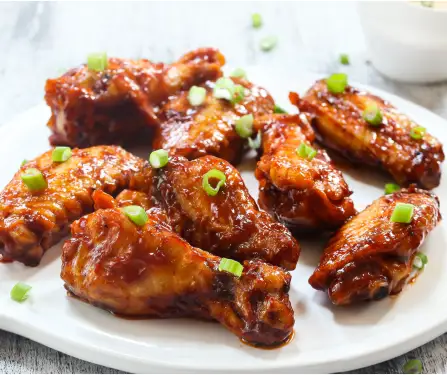 Click Here To Enlarge This Photo Of BBQ Chicken Wings