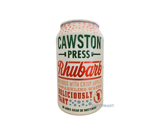 Click Here To Enlarge This Photo Of Cawston Press Rhubarb, 330ml
