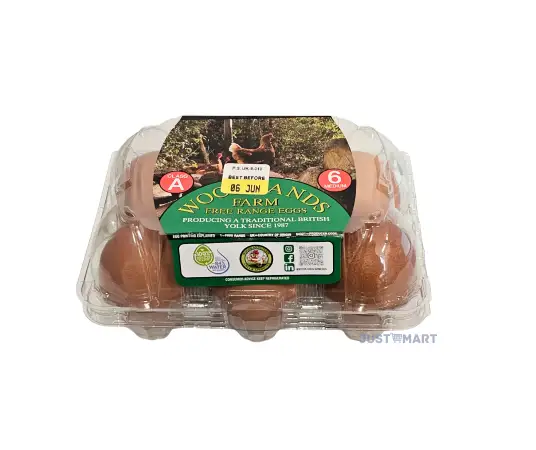 Click Here To Enlarge This Photo Of Woodlands Farm Free Range Medium Eggs x6