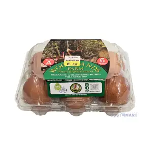 Woodlands Farm Free Range Medium Eggs x6