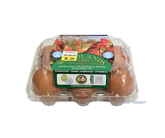 Click Here To Enlarge This Photo Of Woodlands Farm Free Range Large Eggs x6