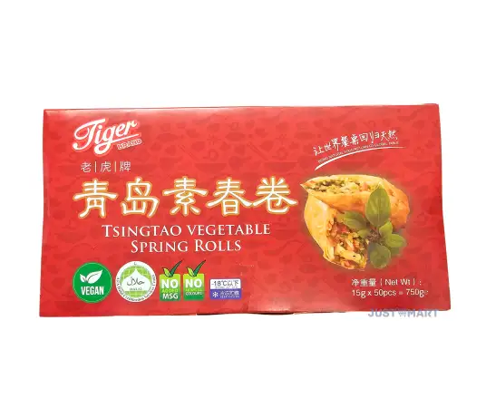 Click Here To Enlarge This Photo Of Tiger Brand Tsingtao Vegetable Spring Roll (15g x 50pcs), 750g