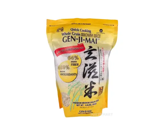 Click Here To Enlarge This Photo Of Sun Valley Gen Ji Mai Semi Brown Rice, 2kg