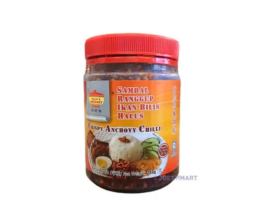 Click Here To Enlarge This Photo Of Tean's Gourmet Crispy Anchovy Chilli, 240g