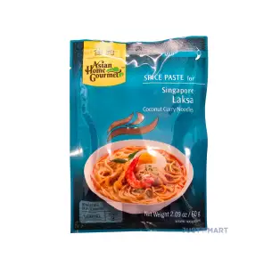 Asian Home Gourmet Singapore Laksa Curry Noodles, 60g
