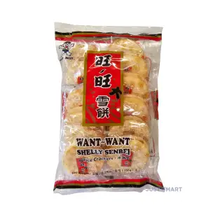 Want Want Shelly Senbei Rice Crackers, 150g