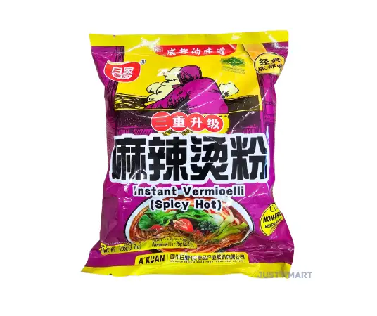 Click Here To Enlarge This Photo Of Bai Jia Spicy Hot Flavour Instant Vermicelli, 105g