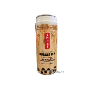 Pocas Bubble Tea Can Brown Sugar, 490ml