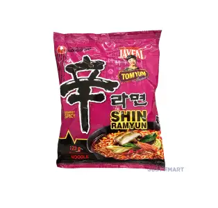 Nongshim Shin Ramyun Tom Yum Flavour, 123g