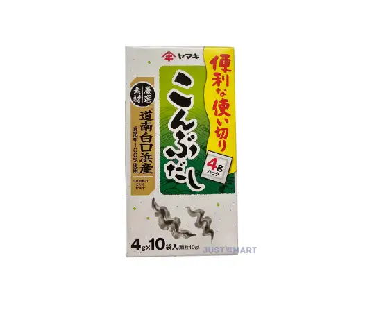 Click Here To Enlarge This Photo Of Yamaki Shirokuchihama Kelp Soup Stock Powder, 40g (4g x 10 servings)
