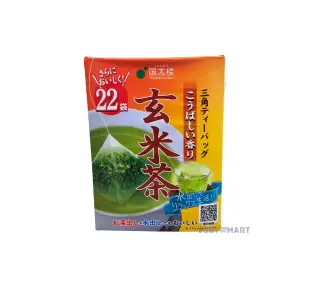 Kunitaro Pyramid Tea Bags Genmaicha Brown Rice Tea&comma; 44g &lpar;2g x 22servings&rpar;