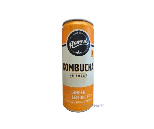 Click Here To Enlarge This Photo Of Remedy Kombucha Ginger Lemon, 250ml