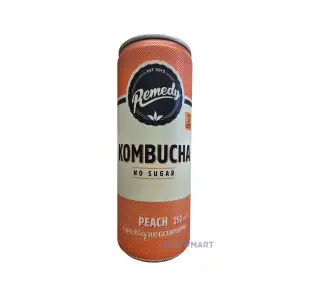 Remedy Kombucha Peach, 250ml