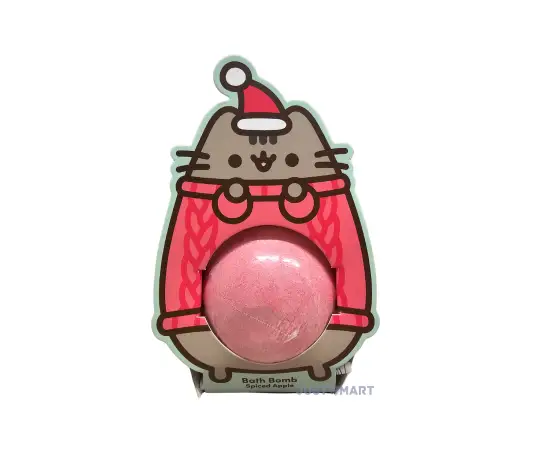 Click Here To Enlarge This Photo Of Christmas Pusheen the Cat Bath Bomb in a  Shaped Gift Box - Spiced Apple