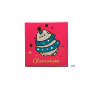 Pusheen the Cat Christmas 2023 Lip Balm in a Tin - Chocolate