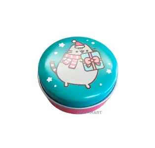Pusheen the Cat Christmas 2023 Lip Balm in a Tin - Peppermint