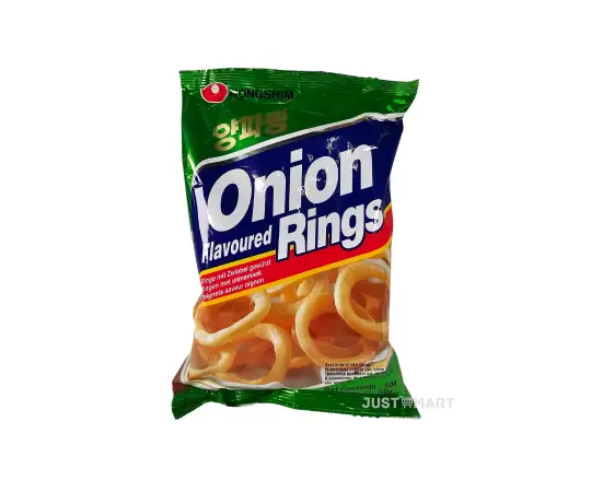 Click Here To Enlarge This Photo Of Nongshim Onion Rings Snack, 50g