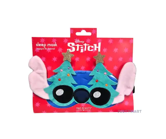 Click Here To Enlarge This Photo Of Mad Beauty Disney Stitch at Christmas Sleep Mask