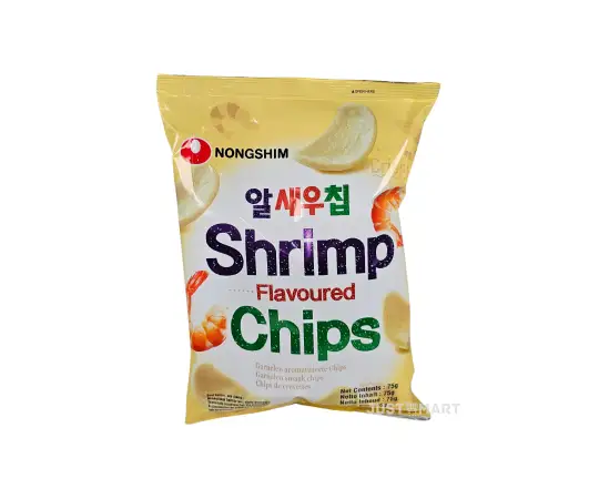 Click Here To Enlarge This Photo Of Nongshim Shrimp Flavoured Chips, 75g