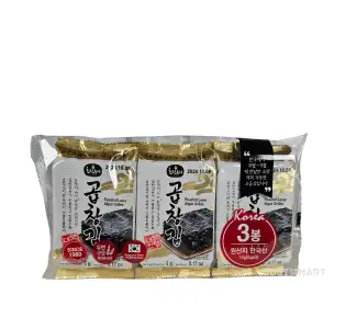CRD Premium Roasted & Seasoned Laver, 15g (3 x 5g)