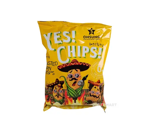 Click Here To Enlarge This Photo Of YES Chips-Roasted Corn, 145g