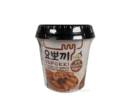 Click Here To Enlarge This Photo Of Young Pung Yopokki Garlic Teriyaki Topokki (Cup), 120g
