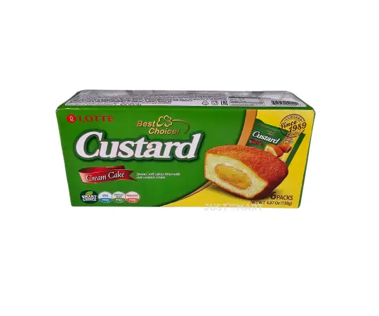 Click Here To Enlarge This Photo Of Lotte Custard Pie, 138g