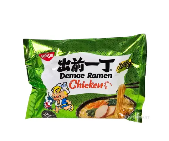 Click Here To Enlarge This Photo Of Nissin Demae Ramen Chicken Flavour Noodles, 100g
