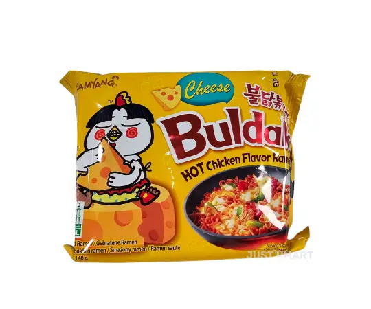 Click Here To Enlarge This Photo Of Samyang Cheese Variety Hot Chicken Ramen - HALAL, 140g