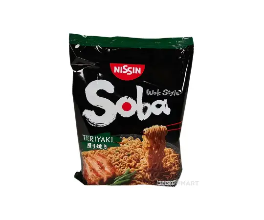 Click Here To Enlarge This Photo Of Nissin Soba Fried Instant Noodles (Teriyaki Flavour), 110g