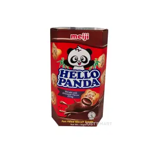 Hello Panda Chocolate Filled Biscuits, 50g