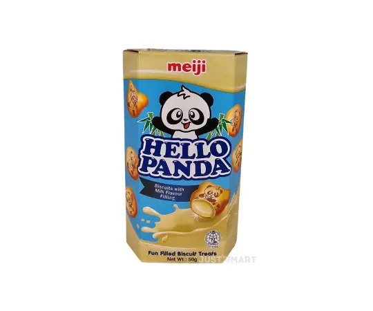 Click Here To Enlarge This Photo Of Hello Panda Milk Flavour Filling Biscuits, 50g
