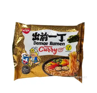 Nissin Demae Ramen Japanese Curry Flavour Noodles, 100g