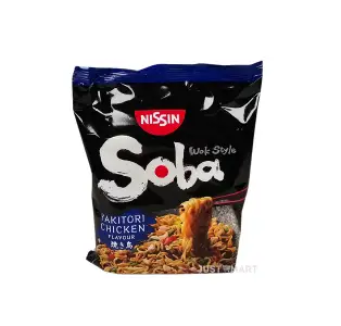Nissin Soba Fried Instant Noodles - Yakitori Chicken Flavour, 110g