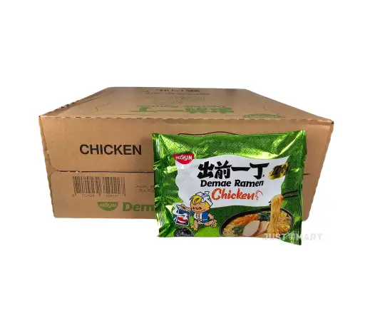 Click Here To Enlarge This Photo Of Nissin Demae Ramen Chicken Flavour Noodles, 30 x 100g