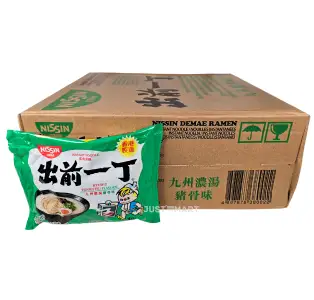 Nissin Kyushu Tonkotsu Noodle, 30 x 100g