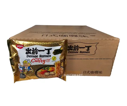 Click Here To Enlarge This Photo Of Nissin Demae Ramen Japanese Curry Flavour Noodles, 30 x 100g
