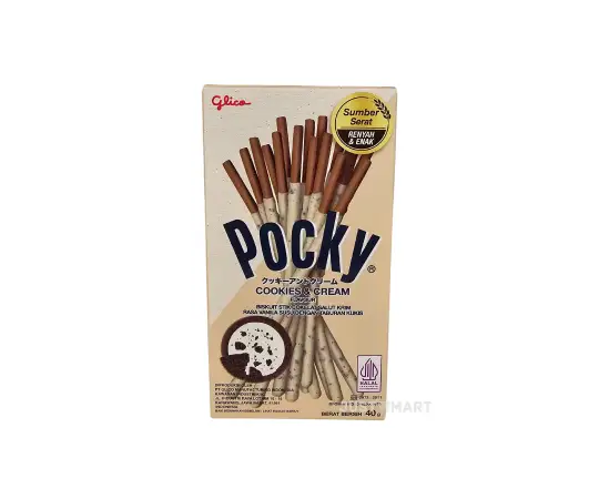 Click Here To Enlarge This Photo Of Glico Pocky Sticks Cookies & Cream Flavour, 40g