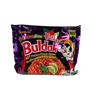 Samyang Habanero Lime Hot Chicken Flavour Ramen - HALAL, 130g