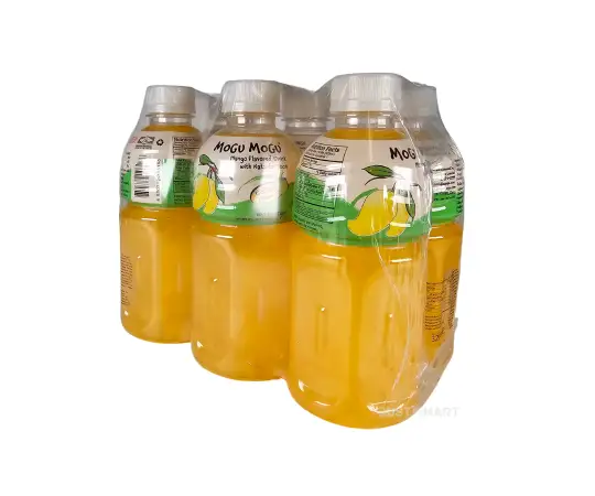Click Here To Enlarge This Photo Of Mogu Mogu Nata De Coco Drink Mango Flavour, 6 x 320ml