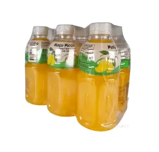 Mogu Mogu Nata De Coco Drink Mango Flavour, 6 x 320ml