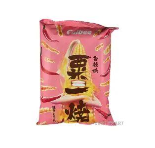 Calbee Grill A Corn Hot & Spicy Flavour, 80g