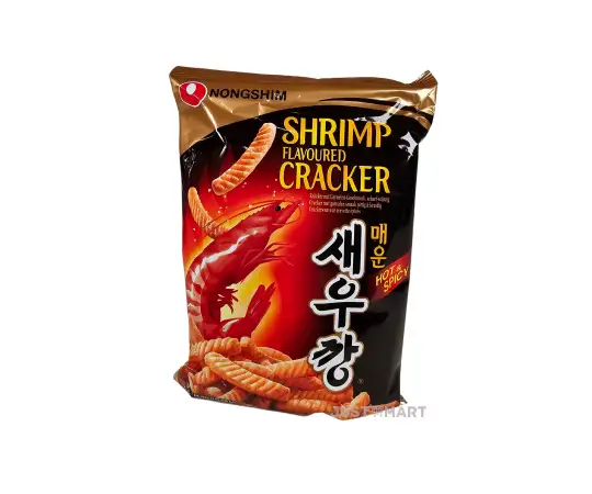 Click Here To Enlarge This Photo Of Nongshim Shrimp Flavoured Cracker (Hot & Spicy), 75g
