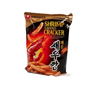 Nongshim Shrimp Flavoured Cracker (Hot & Spicy), 75g