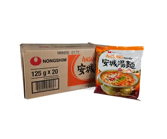 Click Here To Enlarge This Photo Of Nongshim Ansungtangmyun Noodle Soup, 20 x 125g