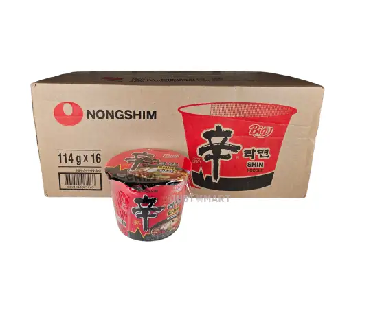 Click Here To Enlarge This Photo Of Nongshim Shin Ramyun Big Bowl, 16 x 114g