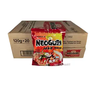 Nongshim Neoguri Seafood Spicy Ramyun, 20 x 120g