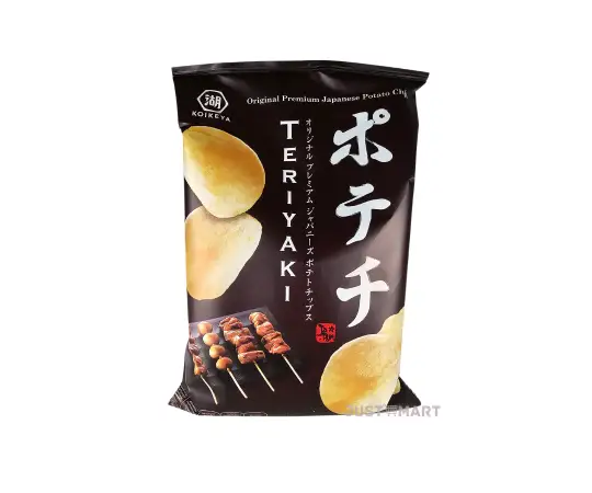 Click Here To Enlarge This Photo Of Koikeya Potato Crisps Teriyaki, 100g