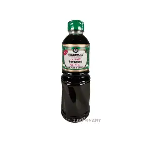 Kikkoman Soy Sauce (Less Salt), 480ml