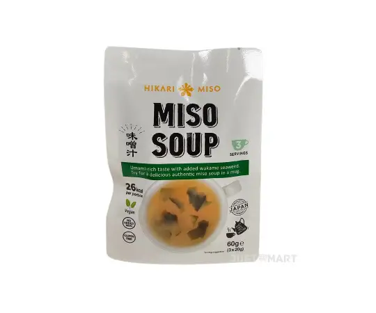 Click Here To Enlarge This Photo Of Hikari Miso Miso Soup (20g x 3 servings), 60g